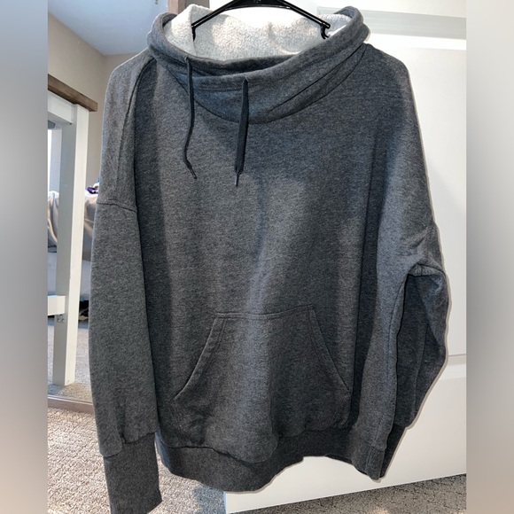 Reebok Cozy Gray Hoodie - Picture 1 of 3